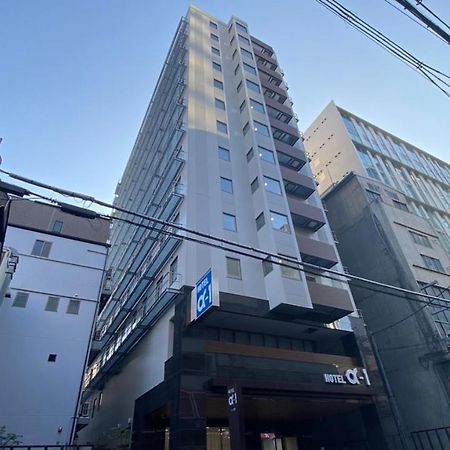 Hotel Alpha-One Kitashinsaibashi Osaka Buitenkant foto