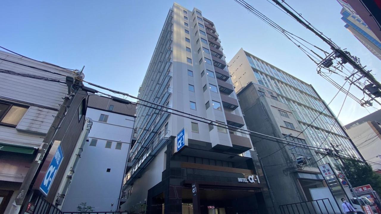 Hotel Alpha-One Kitashinsaibashi Osaka Buitenkant foto